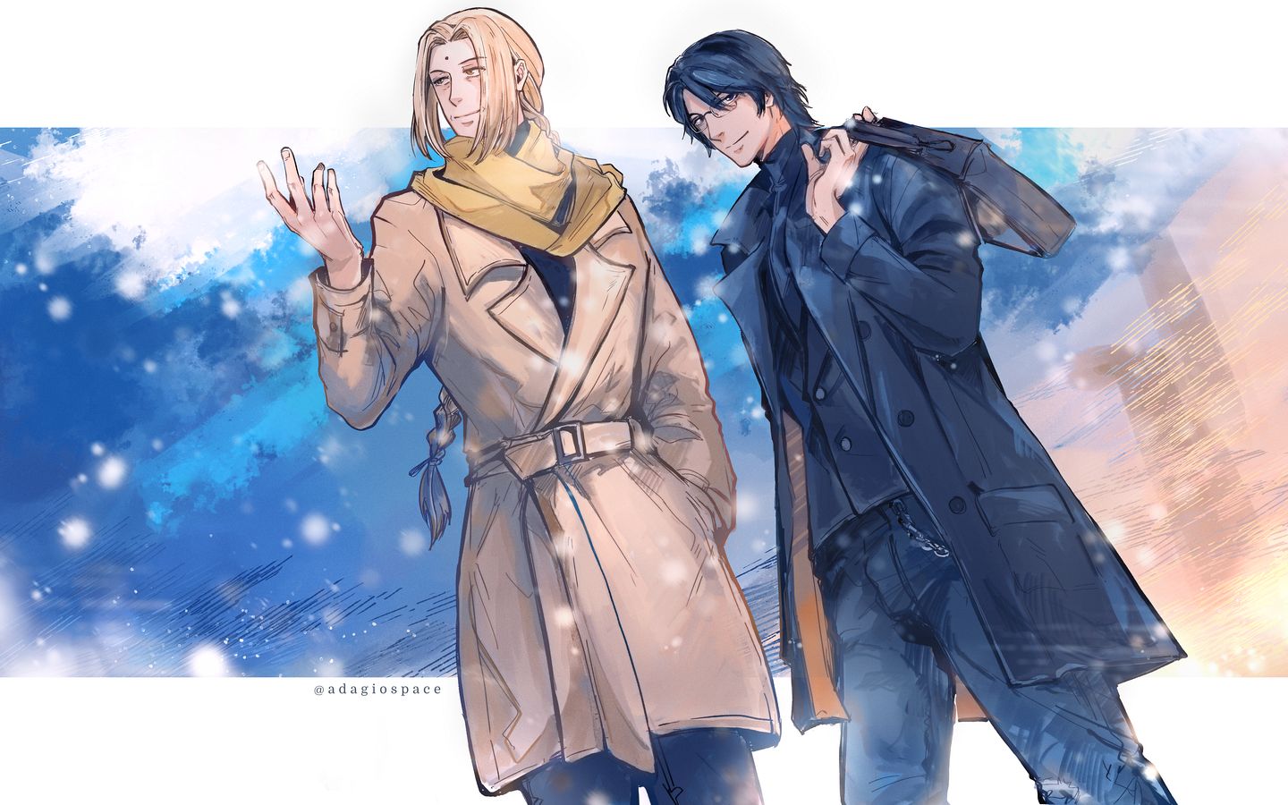 Fanarts. Mostly for that one pair in Saiyuki tho